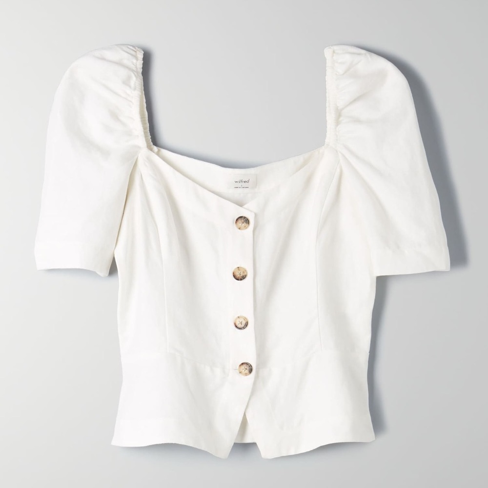 Aritzia Wilfred Janine Top NWT - Picture 12 of 12